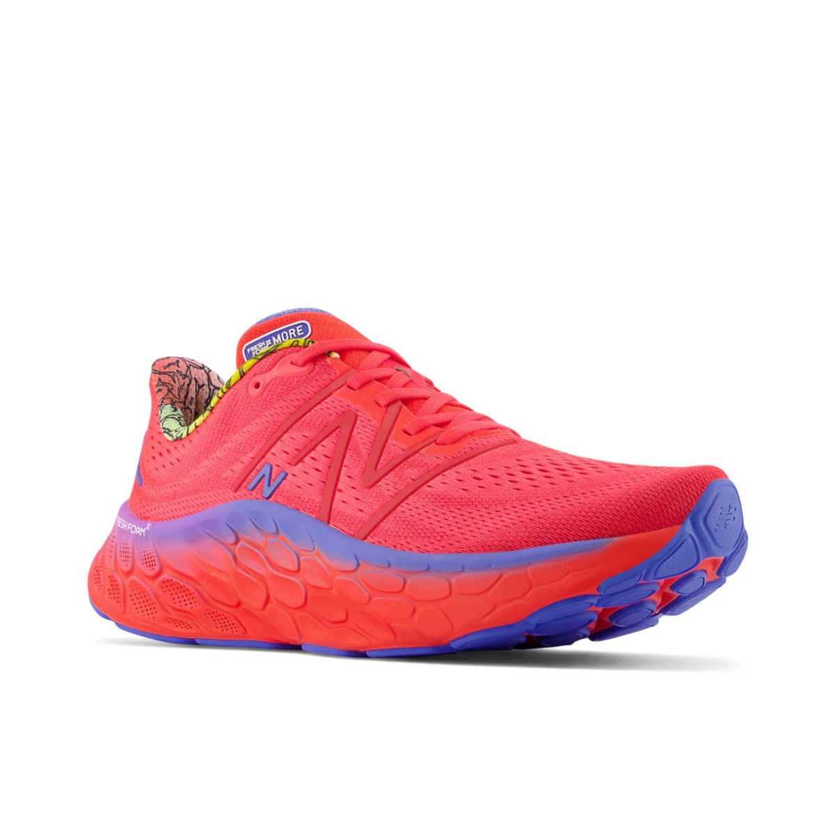 New Balance Fresh Foam X More v4 Electric Red / Bright Lapis (MMORV4-42150)