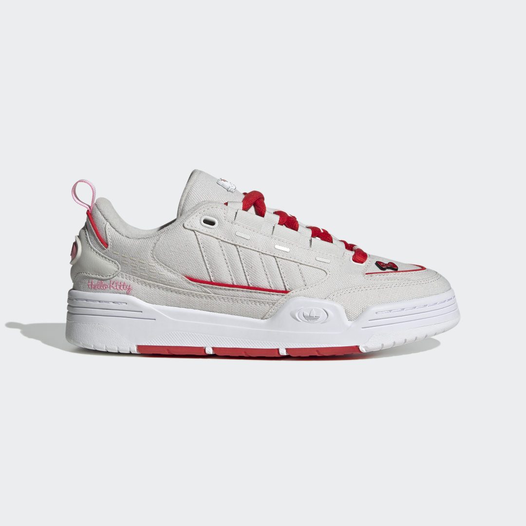 adidas Hello Kitty Adi2000 Cloud White / Cloud White / Vivid Red (GW7165)