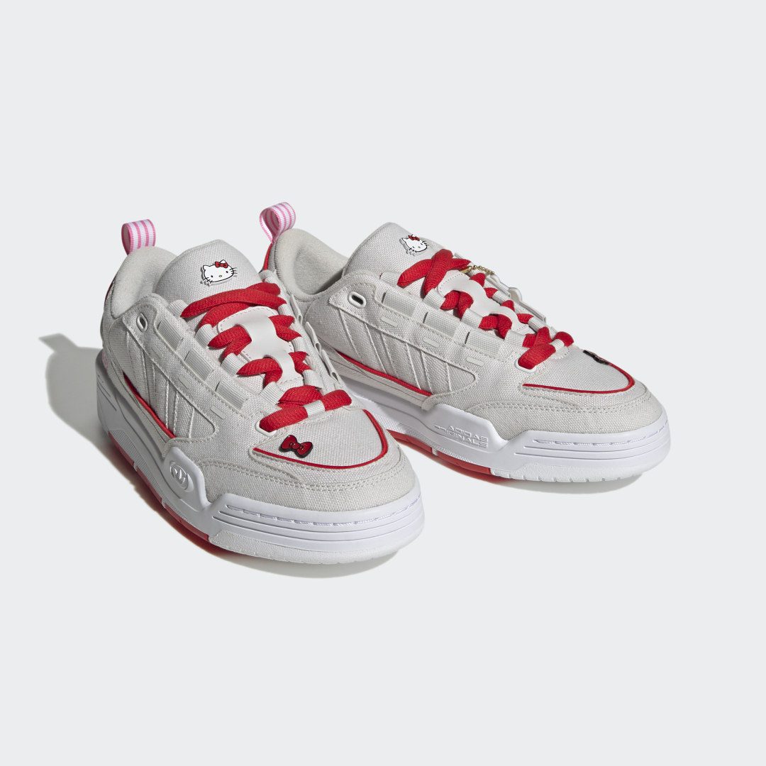 adidas Hello Kitty Adi2000 Cloud White / Cloud White / Vivid Red (GW7165)