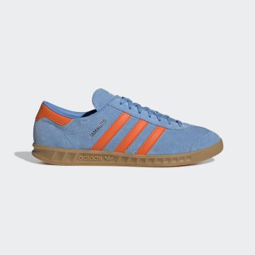adidas Hamburg Light Blue / Orange / Silver Metallic (GX7223)