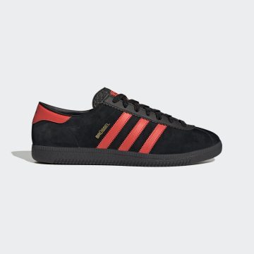 adidas Brussels Core Black / Bright Red / Gold Metallic (GZ2044)