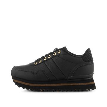 Woden Nora III Full Leather Plateau Black (WL1755 020)