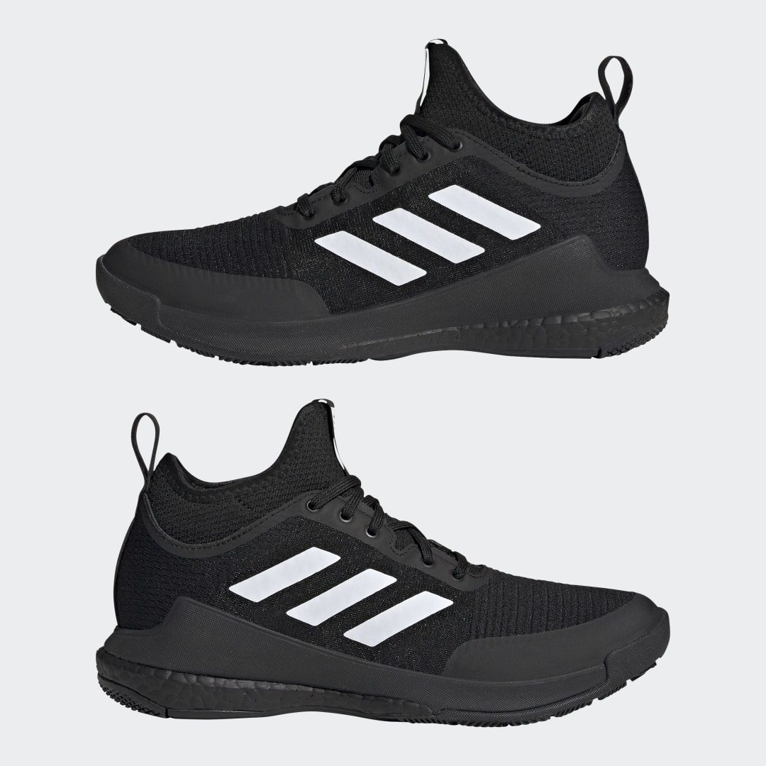 adidas Crazyflight Mid Core Black / Cloud White / Carbon (HQ3490)