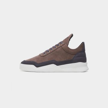 Filling Pieces Low Top Ghost Nubuck Grey