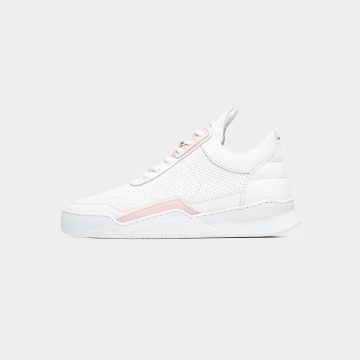 Filling Pieces Low Top Ghost Rubberized White / Pink
