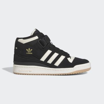 adidas Forum Mid Core Black / Cream White / Gum (FZ6252)