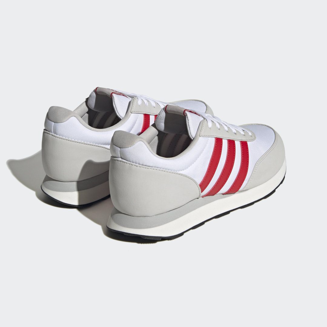 adidas Run 60s 3.0 Lifestyle Hardloopschoenen Cloud White / Better Scarlet / Grey One (HP2260)