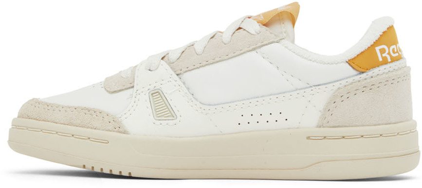 Reebok LT Court Schoenen Bright Ochre / Cloud White / Vector Red