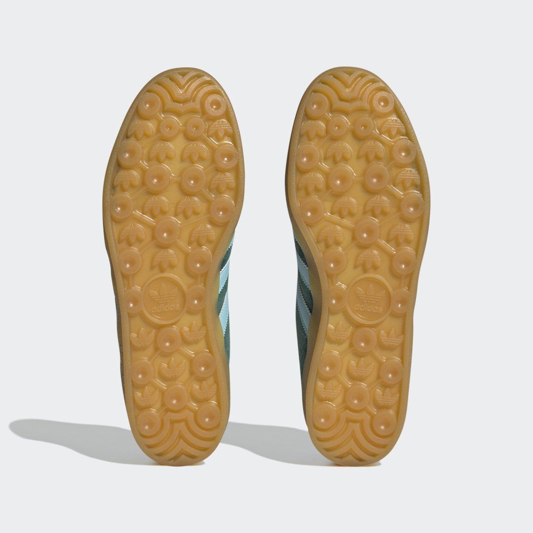 adidas Gazelle Indoor Collegiate Green / Hazy Sky / Victory Gold (IG9979)