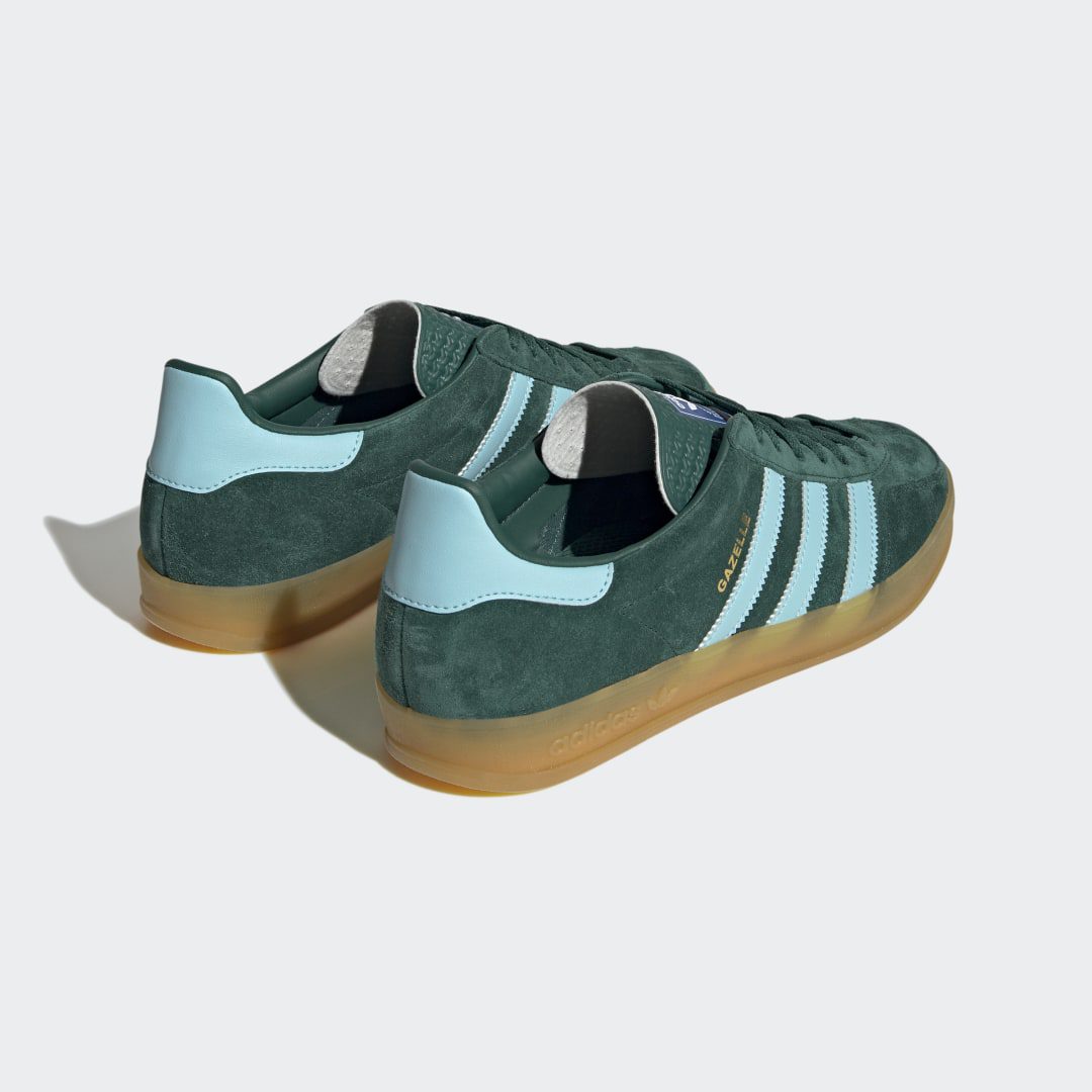 adidas Gazelle Indoor Collegiate Green / Hazy Sky / Victory Gold (IG9979)