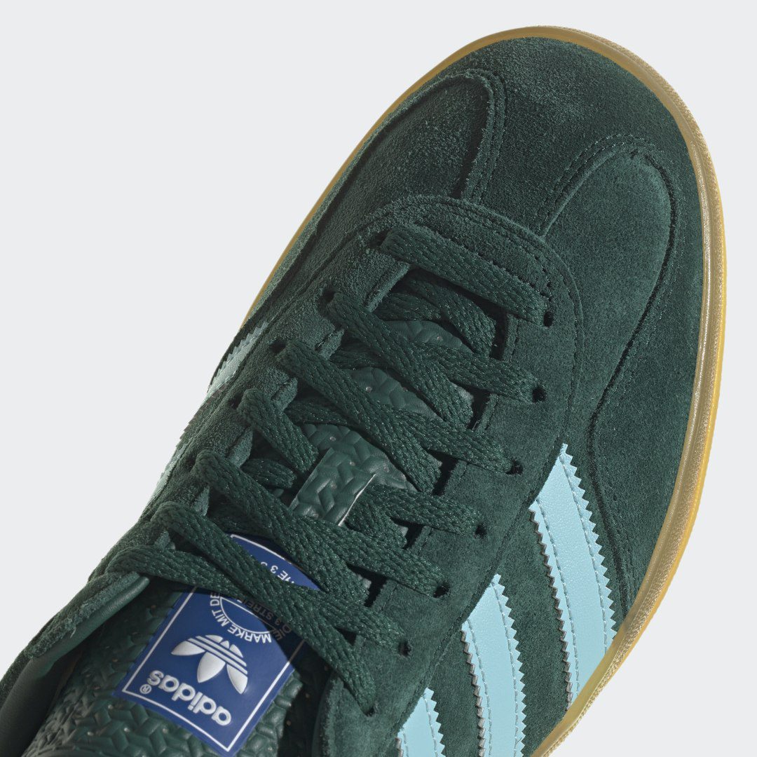 adidas Gazelle Indoor Collegiate Green / Hazy Sky / Victory Gold (IG9979)