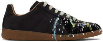 Maison Margiela Black & Multicolor Replica Sneakers (S57WS0240 P1892)