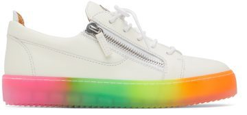 Giuseppe Zanotti White Frankie Sneakers (RU20007-92908)