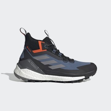 adidas Terrex Free Hiker GORE-TEX Hiking 2.0 Wonder Steel / Grey Three / Impact Orange (HQ8382)