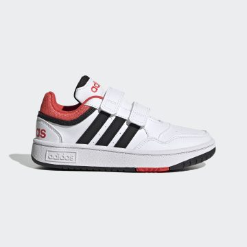 adidas Hoops Cloud White / Core Black / Bright Red (H03863)