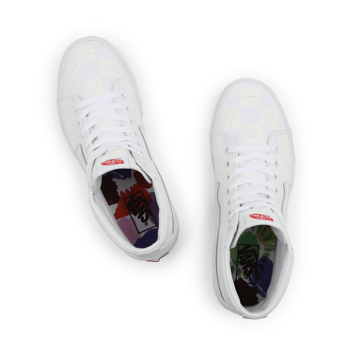 VANS Diy Checkerboard Sk8-hi Wit (VN0A5KRH8AX)