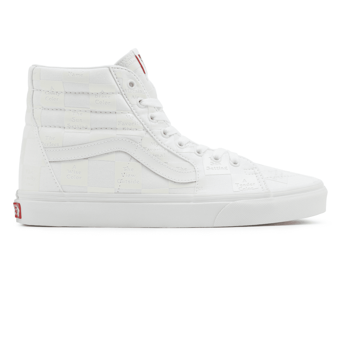 VANS Diy Checkerboard Sk8-hi Wit (VN0A5KRH8AX)