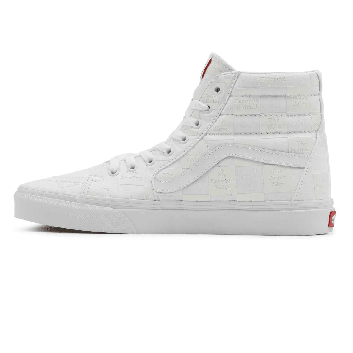 VANS Diy Checkerboard Sk8-hi Wit (VN0A5KRH8AX)