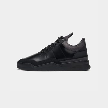 Filling Pieces Low Top Ghost Radar All Black
