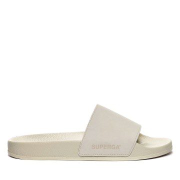 Superga 1908 Butter Soft Slides White Avorio (S29210)