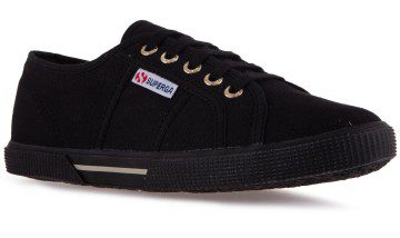 Superga 2950 Cotu Black / Pale Gold (S28757)