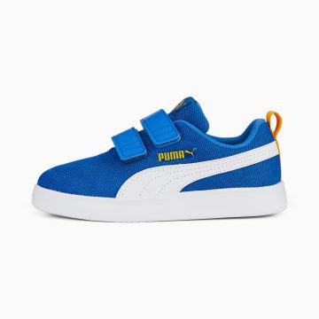 Puma Courtflex V2-sportschoenen met mesh Blauw/Wit (371758-14)