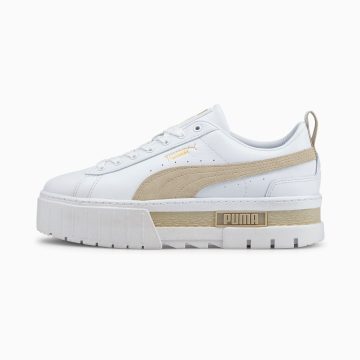 Puma Mayze Lth sneaker dames Wit (381983-02)