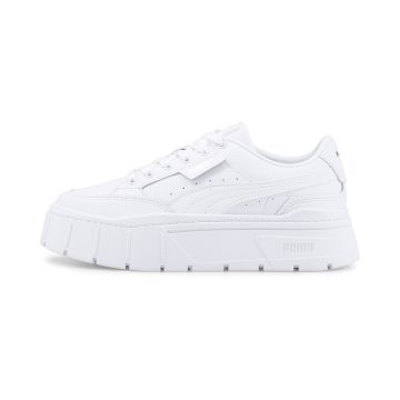 Puma Mayze Stack leren Wit (384412-01)