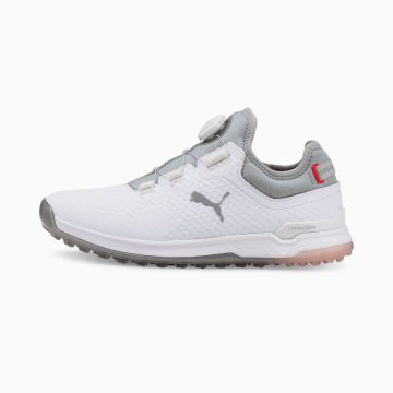 Puma PROADAPT ALPHACAT DISC Closure Golf Shoes Women Zilver/Roze/Wit (376924-01)