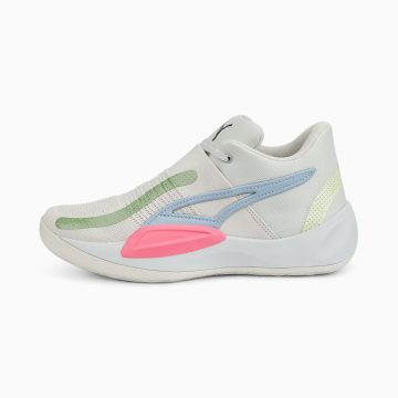 Puma Rise Nitro basketbalschoenen Roze/Grijs (377012-02)