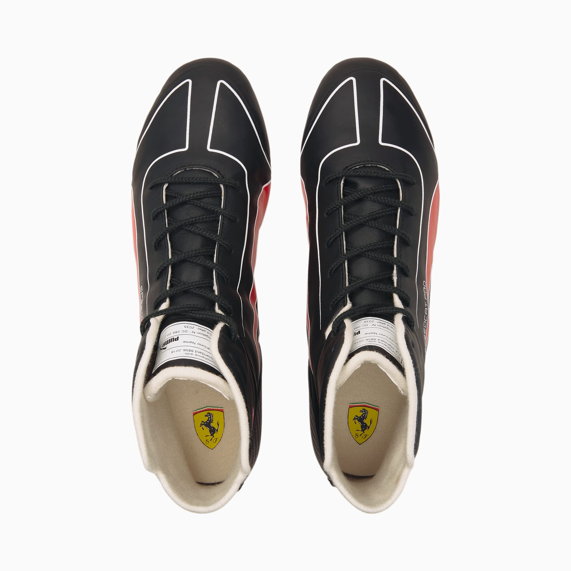 Puma Scuderia Ferrari Speedcat Pro CL Replica Racing Schoenen Wit/Zwart