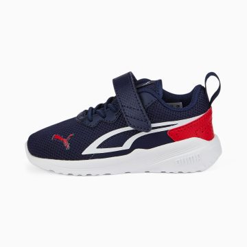Puma All-Day Active met alternatieve sluiting Blauw/Rood/Wit (387388-07)