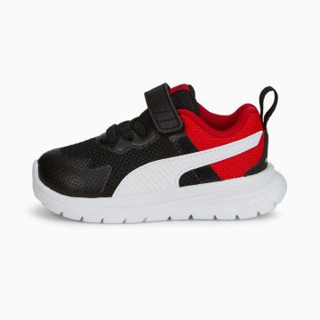 Puma Evolve Run mesh met alternatieve sluiting Wit/Zwart (386240-01)