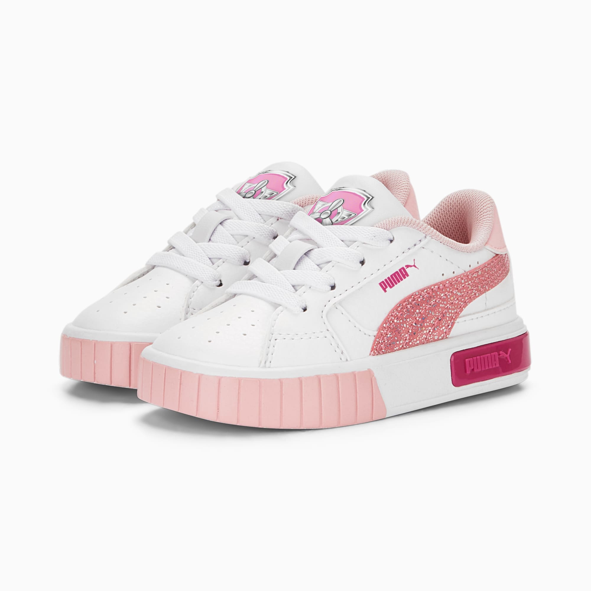 Puma x PAW PATROL Cali Star met alternatieve sluiting Wit/Roze (388642-01)
