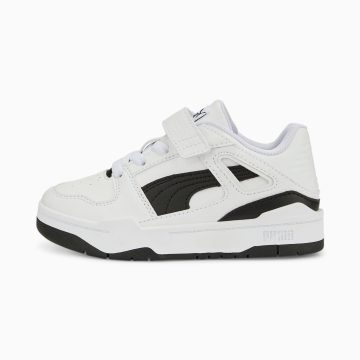 Puma Slipstream leren met alternatieve sluiting Wit/Zwart (387827-04)
