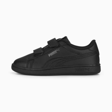 Puma Smash 3.0 Leather V Grijs/Zwart (392033-01)