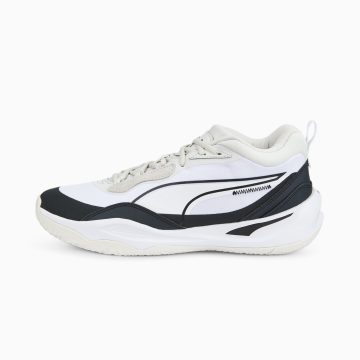 Puma Playmaker Pro basketbalschoenen Wit/Grijs (377572-03)