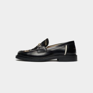 Filling Pieces Captain Loafer Black