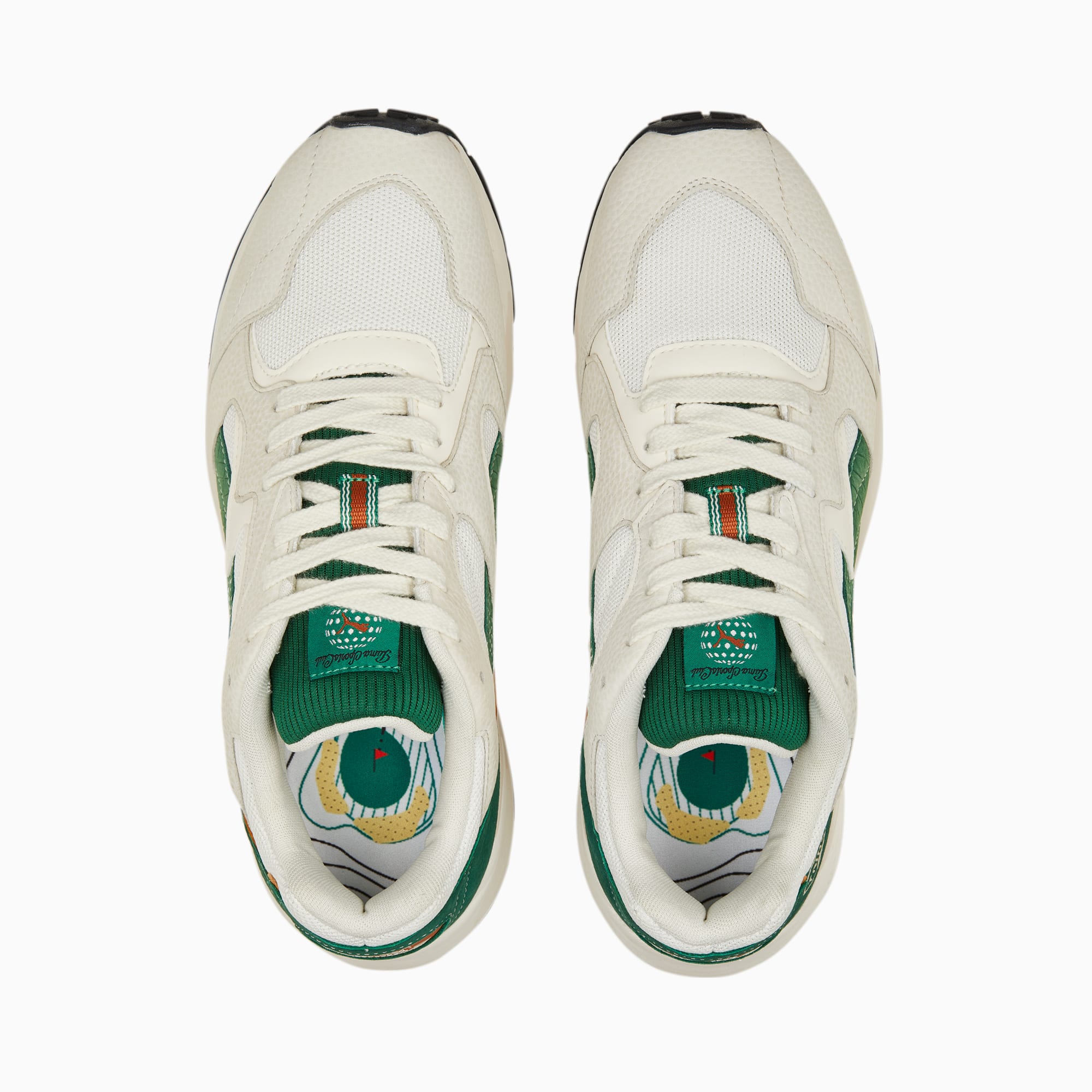 Puma Prevail Fast Green Wit (389445-01)