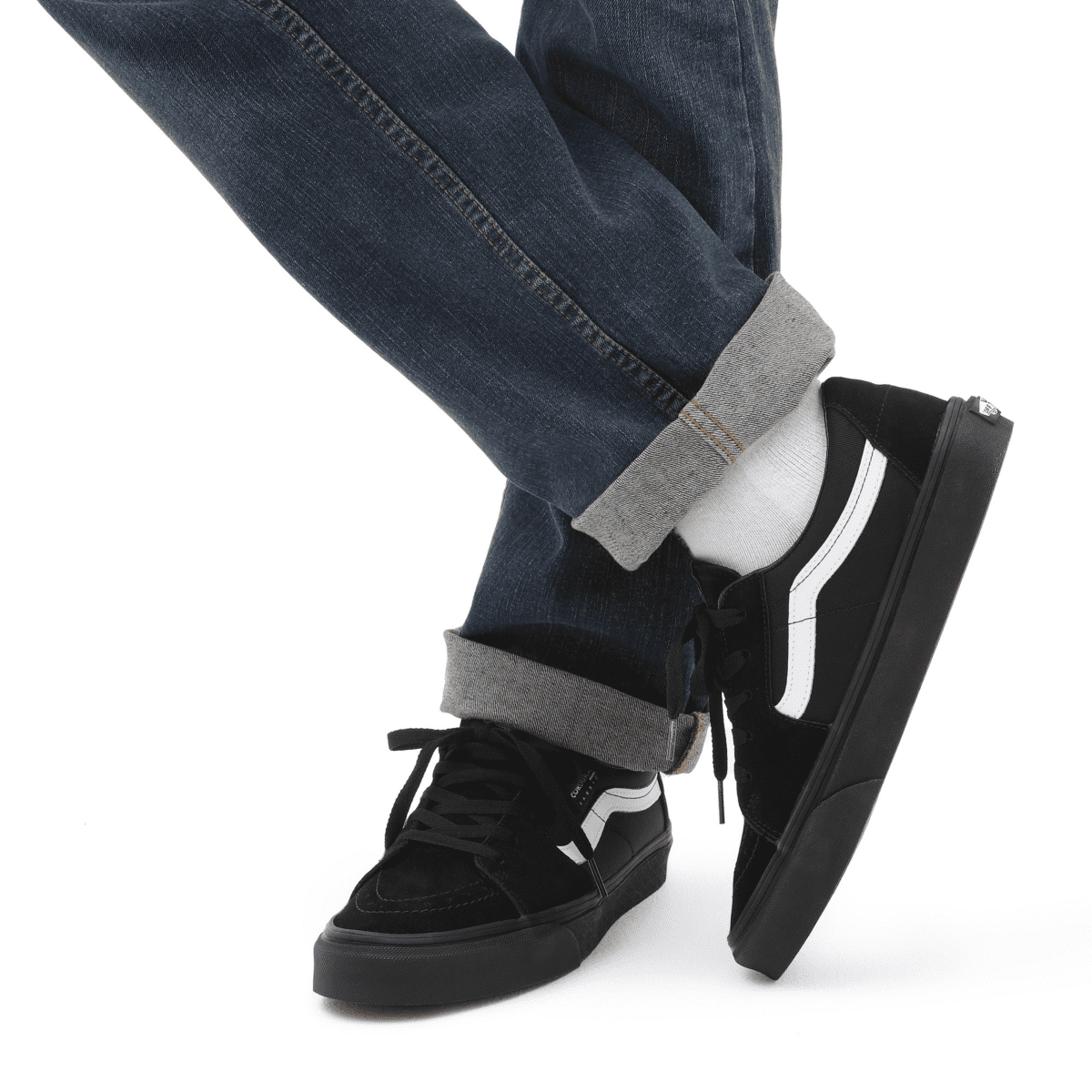 VANS Cordura Sk8-low Zwart (VN0A5KXDBLA)