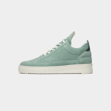 Filling Pieces Low Top Suede Pistachio