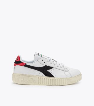 Diadora Game Step Premium Wax White / Black (501.179571_C0351)