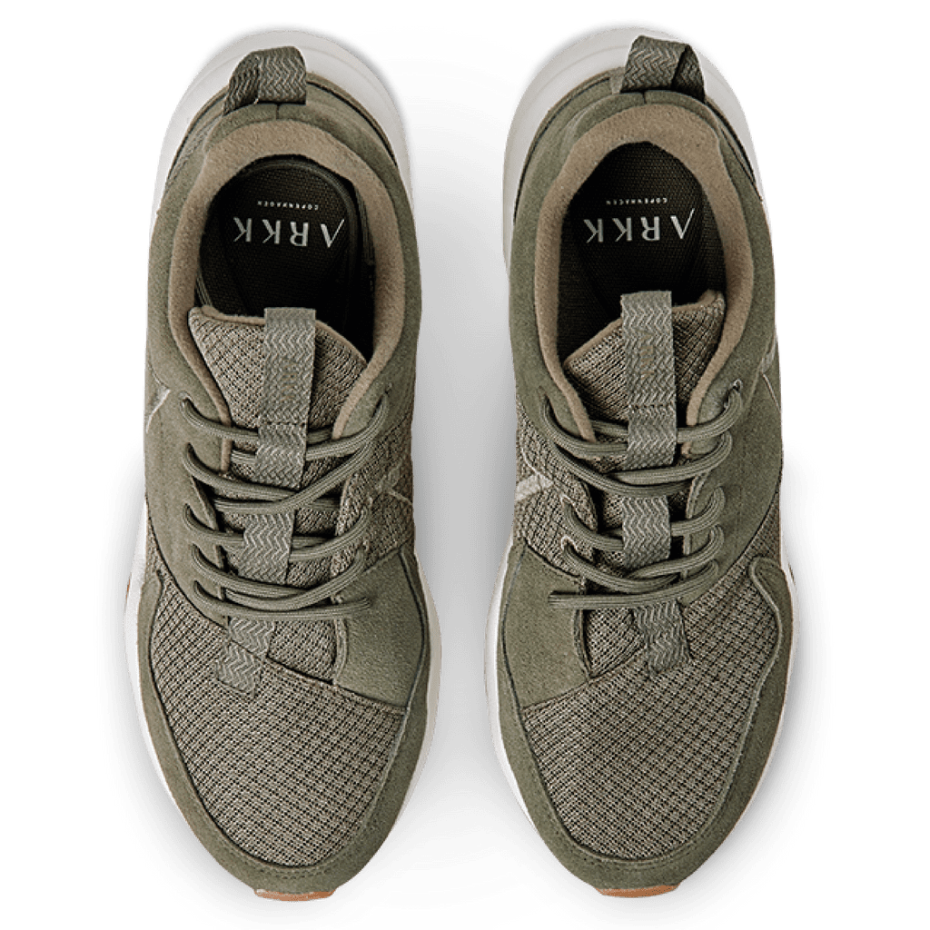 Arkk Asymtrix Suede 3.0 F-PRO90 Dark Army Marshmallow Gum (CR3017-0029-W)