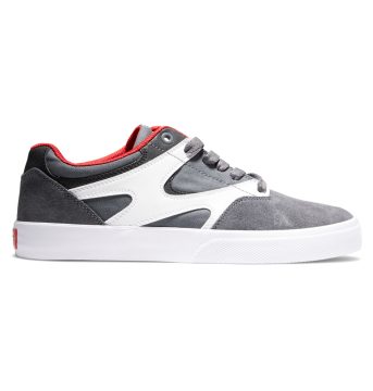 DC Shoes Kalis Vulc grey/grey/red (ADYS300569-XSSR)