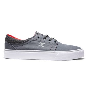 DC Shoes Trase grey/grey/red (ADYS300656-XSSR)
