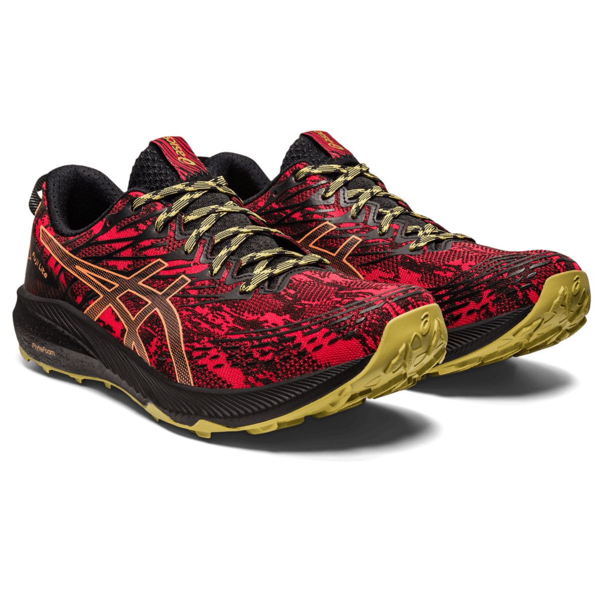 Asics Fuji Lite 3 Electric Red/Black (1011B467.600)
