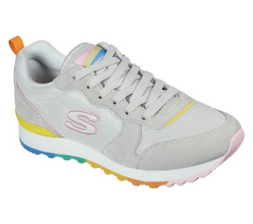 Skechers OG 85 – Walking Rainbow – Grijs / Multi (155353-GYMT)