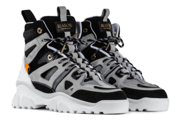 Mason Garments Genova Hi – Elefante – Grey (FW21-33G)