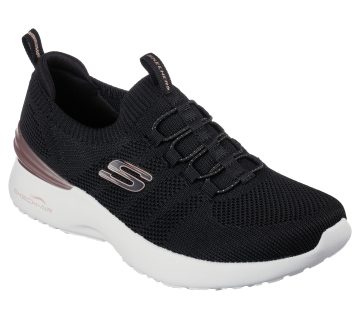Skechers Skech-Air Dynamight – Perfect Steps – Zwart / Roos Goud (149754-BKRG)