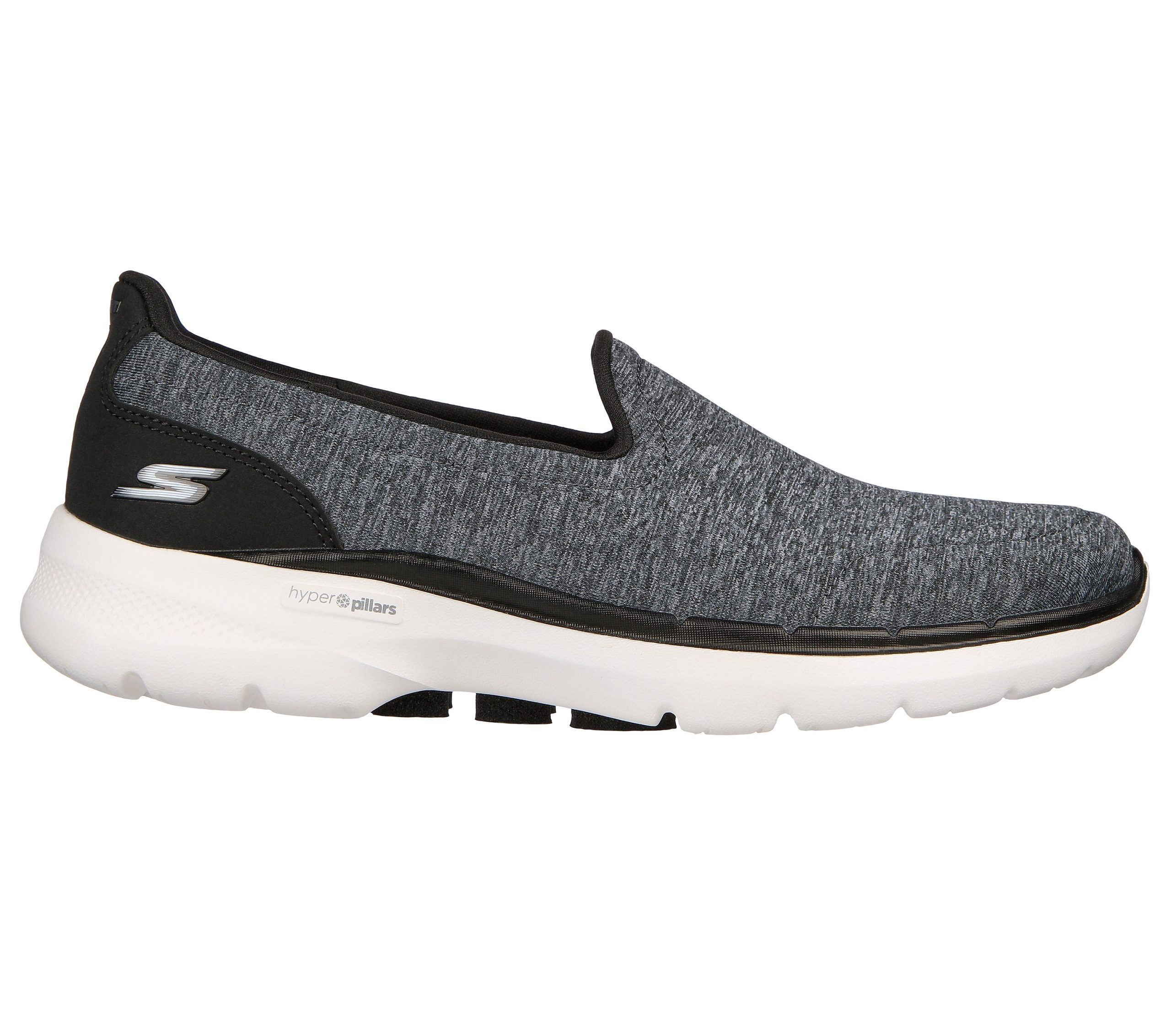 Skechers Skechers GOwalk 6 – Grand Horizon – Zwart / Wit (124507-BKW)